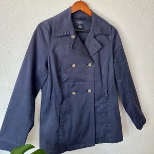 short trench coat 💜🖤